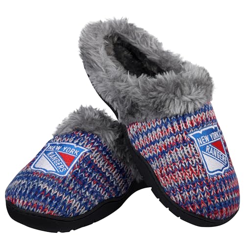 Image of FOCO Womens NHL Team Logo Peak Slide Slippers