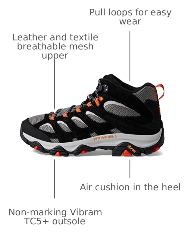 Image of Merrell Men's Moab 3 Mid Hiking Boot