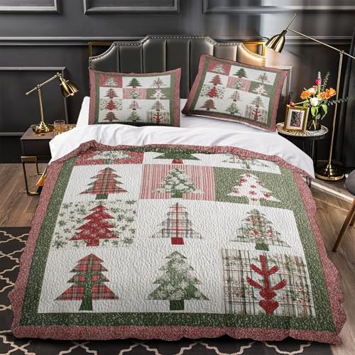 Housse de couette Noël 3D imprimée en microfibre résistante