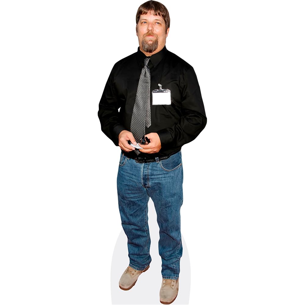 David W. Harper (Black Shirt) Life Size Cutout
