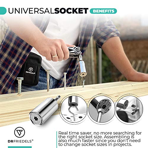 Drfriedels 22-In-1 Stainless Steel Multitool Safety Lock With Universal Socket #TOP3