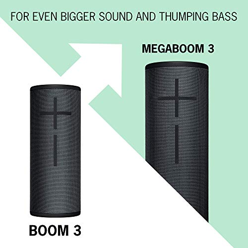 Ultimate Ears Boom 3 Portable Waterproof Bluetooth Speaker - Night Black By Ultimate Ears (Renewed) #TOP4