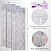 Voircoloria 3 Pack 3.3x8.2 Feet Laser Silver Foil Fringe Backdrop Curtains, Tinsel Streamers Birthday Party Decorations, Fringe Backdrop for Graduation, Baby Shower, Gender Reveal, Disco Party