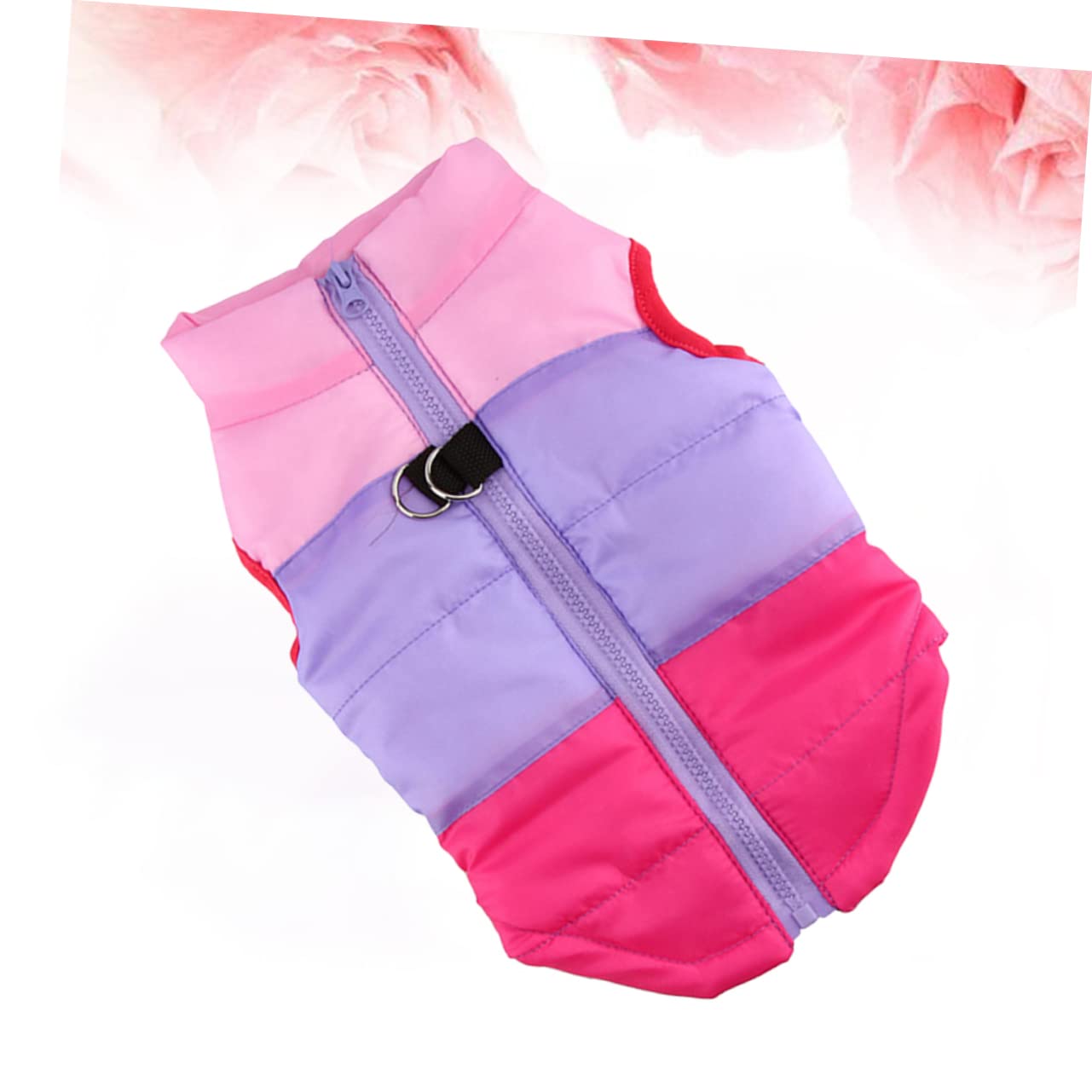 Beavorty 3 Pièces De Fournitures pour Animaux De Compagnie Manteau De Gilet Doux Et Chaud pour Chien Vêtements Élégants pour Chien en Rose Et