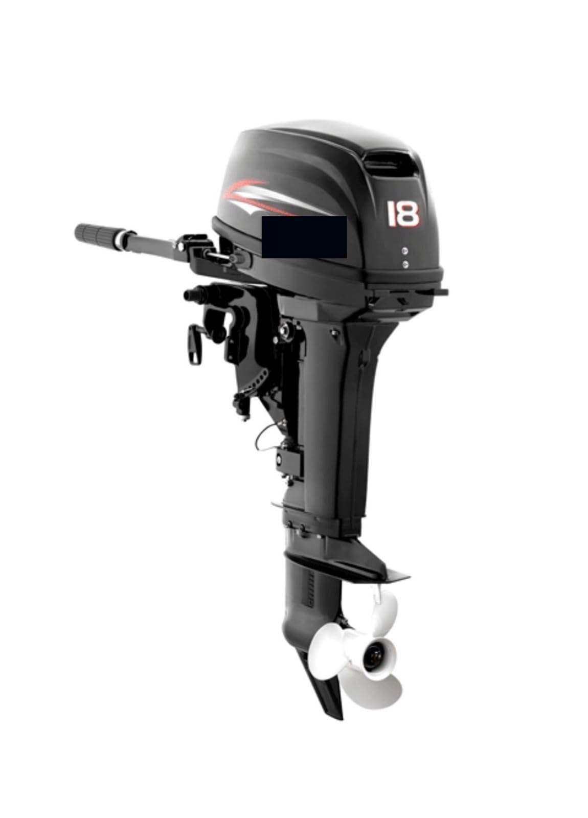 Silnik zaburtowy, Silnik zaburtowy, 2-suwowy silnik łodzi o mocy 25 koni mechanicznych, 13,2 kW, 326 cm3, 24-litrowy zbiornik paliwa, system CDI