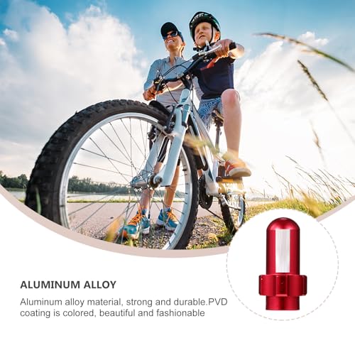 Totority 1 Par Tapa de Neumático Roja para Bicicleta miniatura 7