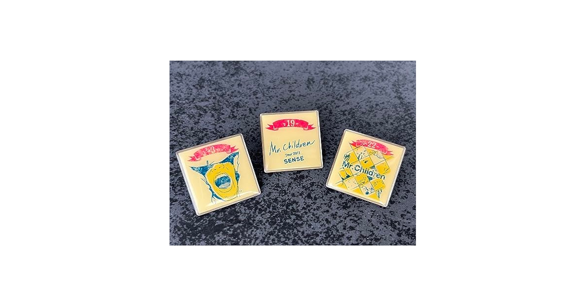 Mr.Children グッズ　コンプリート　ピンバッジ　コンプ　ジャケット Mr.Children グッズ コンプリート ピンバッジ コンプ ジャケット