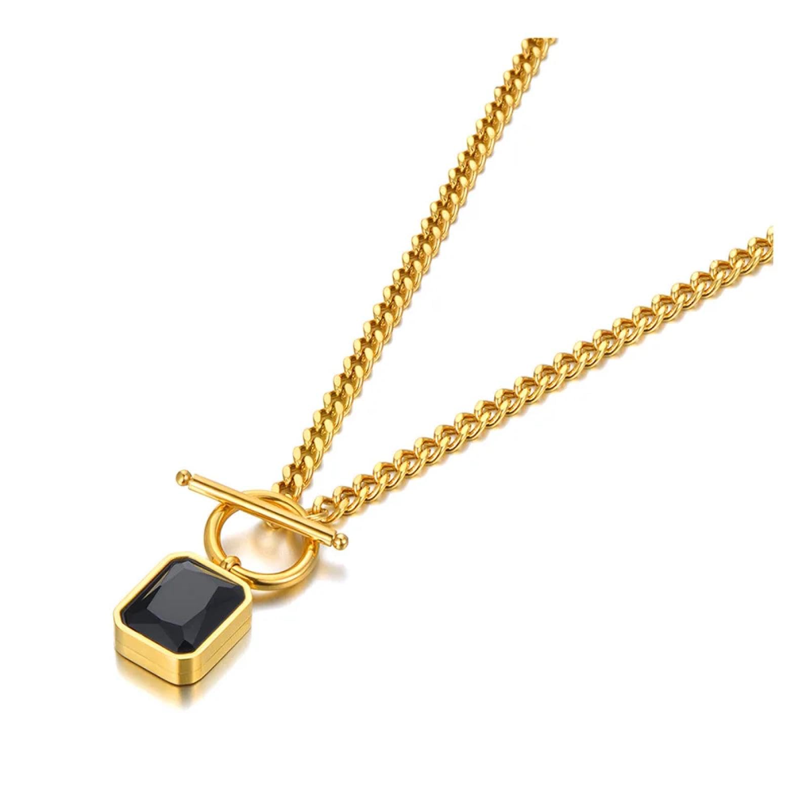 Tendenza Catena Ciondolo Uomo Donna Gioielli Geometrici collane a Pendente Collana di per Donne n21267g-
