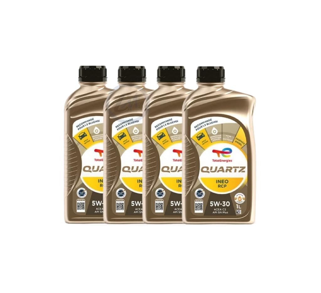 4 LITRI OLIO TOTAL QUARTZ INEO RCP 5W30 C3 STELLANTIS FPW9.55535/03 - PSA B71 2290