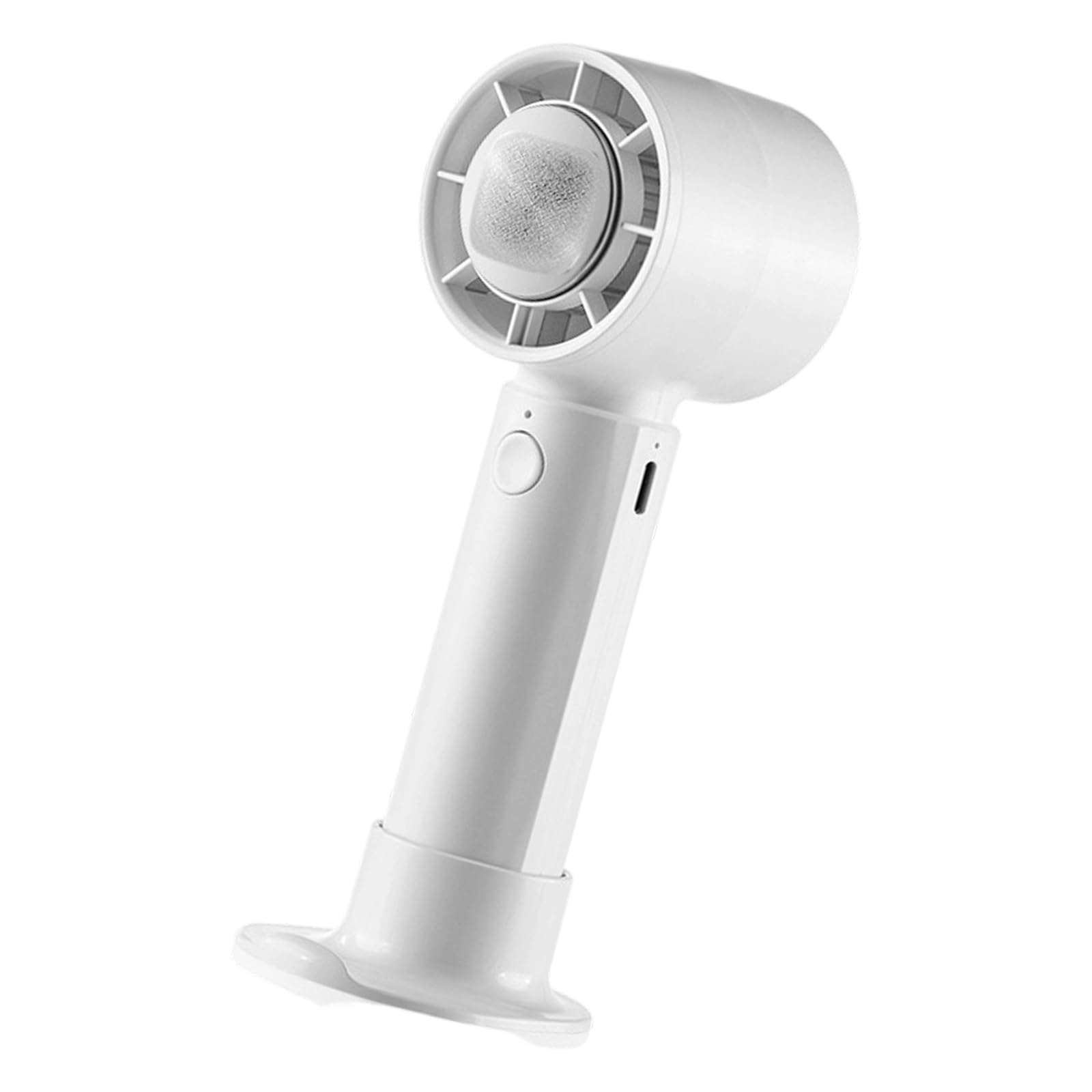 Tsophreniq Portable Outdoor Handheld Fan 3 Speed Small Cooling USB Rechargeable Control Cooling Fan with Cold Compress Phone Stand Handheld Portable Usb Rechargeable