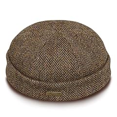 Yellow/Dark Herringbone