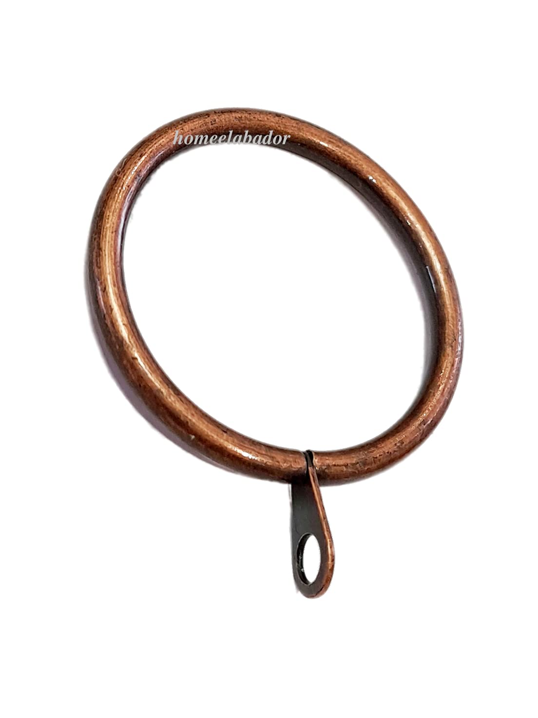 Homeelabador Copper Metal Curtain Ring 30Mm Curtain Pole Rings Sliding Eyelet Rings Hanging Rings For Curtains And Rods Pack Of 36.