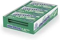 Mentos Chiclete Pure Fresh Spearmint Menta Sem Açúcar 15UN