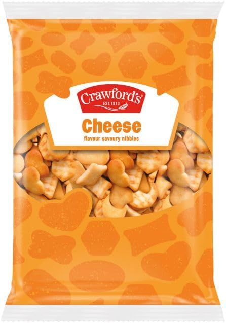 3 Bags of Crawford's Cheese Savouries 325g