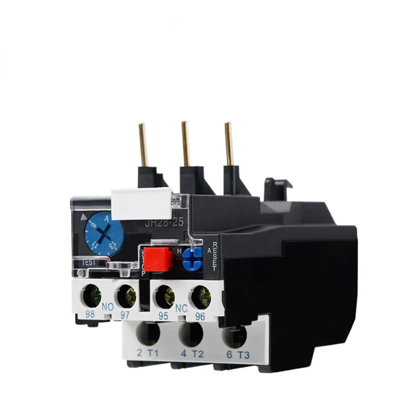 JR28-25 Thermal Overload Relay Adjustable Relaying with Over Current Protection Used for AC Contractor CJX2-12/18 Series(17-25A)