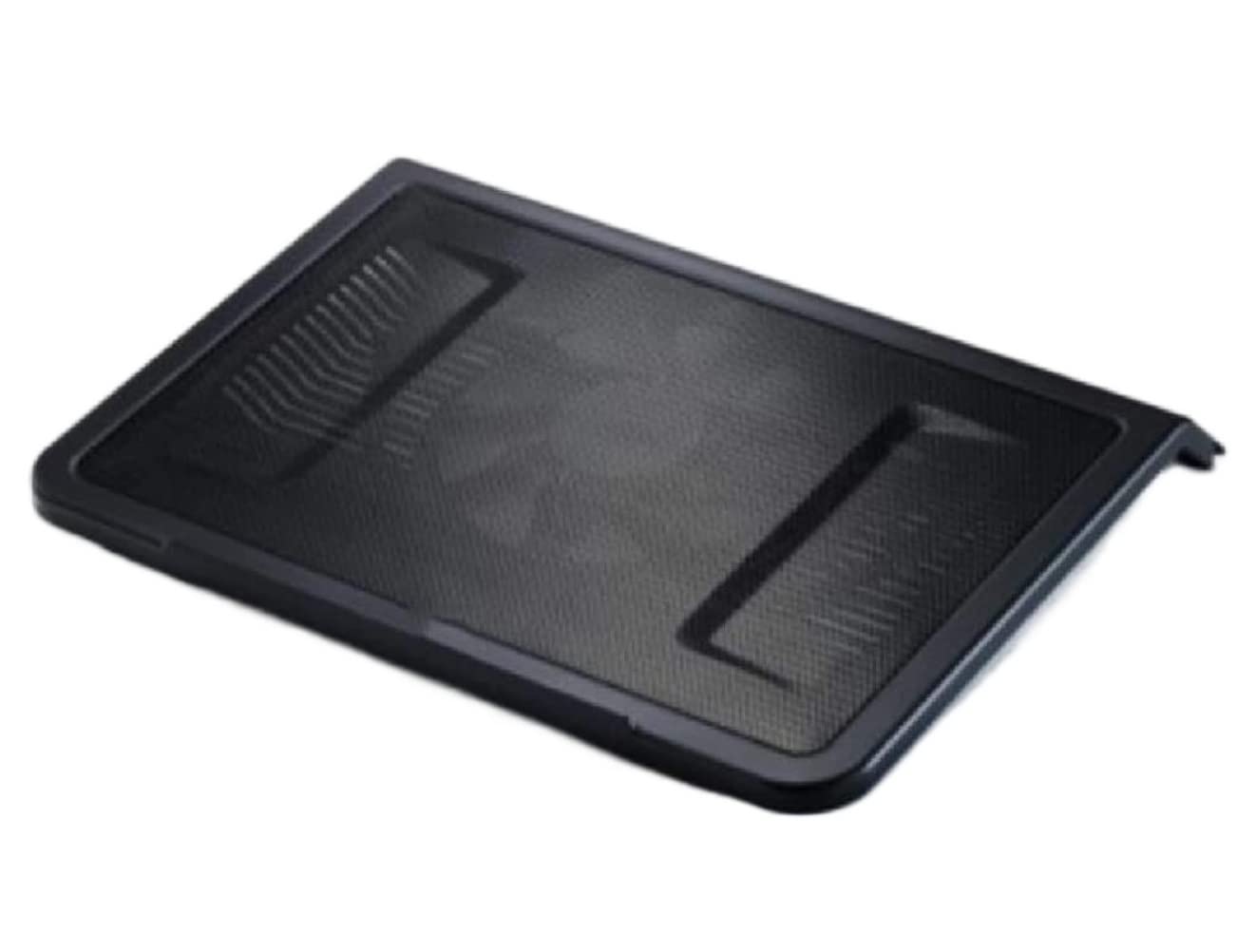 Base Refrigeradora Portatil Escritorio Panel Enfriador para Computadora Portátil para Juegos, Ventilador Individual De 160 Mm, Almohadilla Enfriamiento para 10 "-17", USB Estable Ergonómico