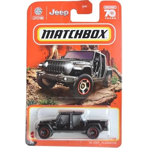 Matchbox Jeep Gladiator 2020 Cover