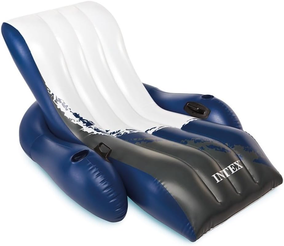 Intex Floating Recliner Lounge for Swimming Pools, 2-Pack