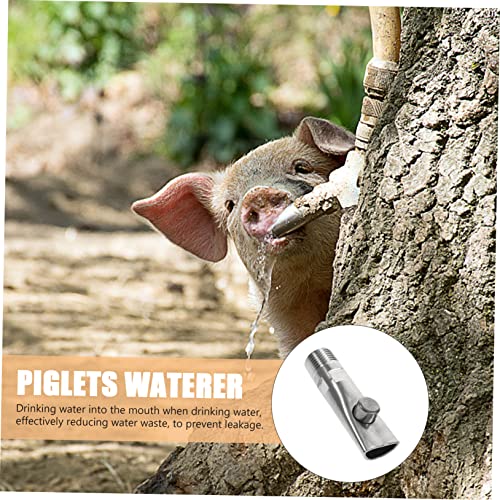 Distributeur eau automatique pour porcs facile à utiliser en acier durable