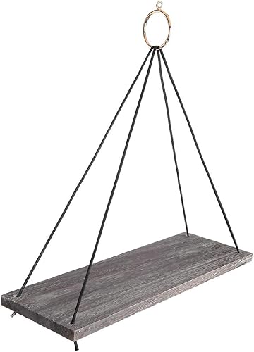 Miniatura 5 de 2 estantes flotantes fáciles de instalar, estante para colgar en la pared, para sala de estar, dormitorio, baño, sala de estar (color retro)