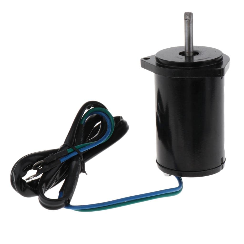 Harilla Trim Motor de Inclinación Unidad Motor de Elevación Recambio Eléctrico Durabilidad Adecuado para Botes 40-100HP Reparación Técnica Navegación