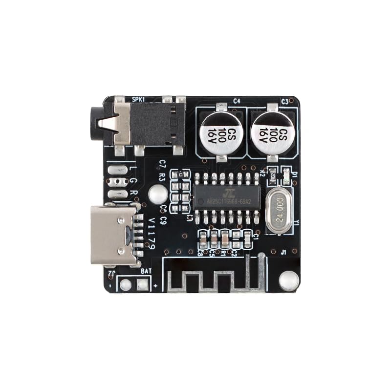 3Pcs Audio Receiver Decoder Board DIY MP3 Car Speaker Amplifier Bluetooth-Compatible 5.0 Type-C Interface SOP16 Version High Fidelity Sound Wide Compatibility image 4