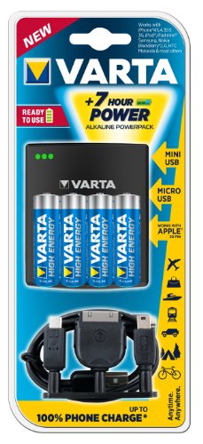 Preisvergleich Produktbild Varta Alkaline Powerpack Akku schwarz