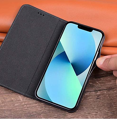 Étui cuir marron iPhone 13 Pro Max pour déplacements pros - 4