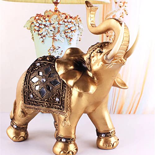Estatua de Elefante de Resina Grande miniatura 1