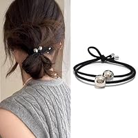 じゃらじゃら  ヘアゴム  大人ワイン/ブラック じゃらじゃら ヘアゴム 大人ワイン/ブラック