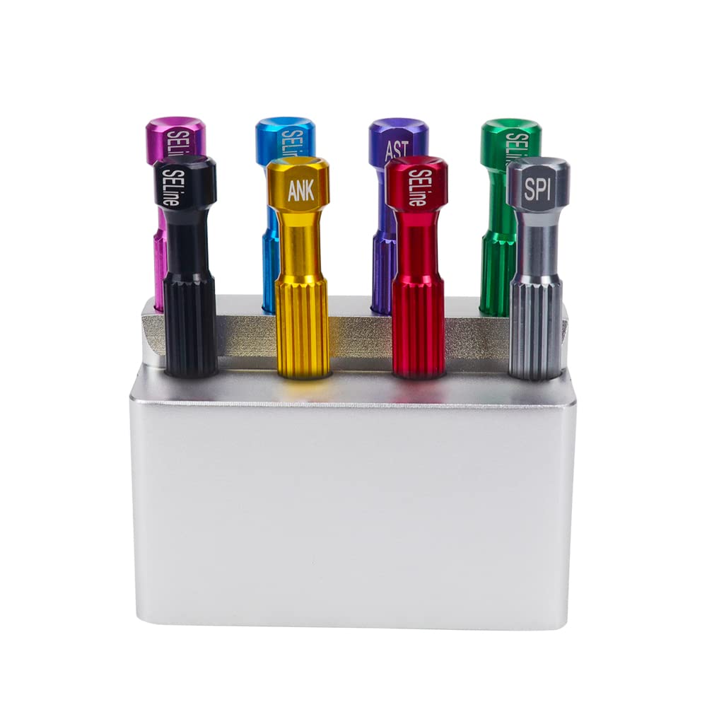 DenFactory - Set di 8 cacciaviti per impianti da laboratorio, strumenti tecnici e micro cacciaviti