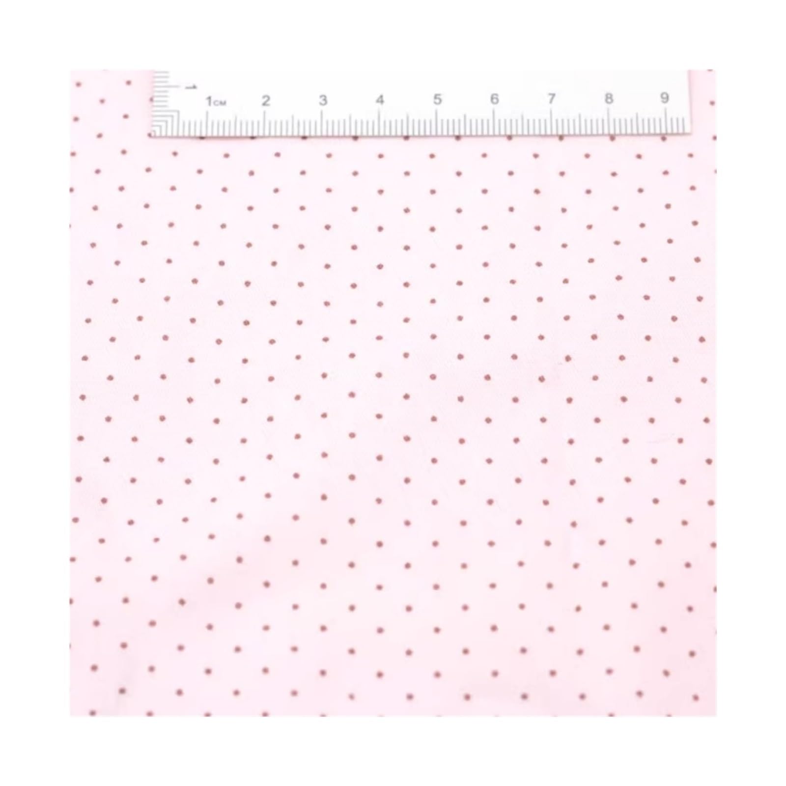 HKSDKABOP Cotton Twill Polka Dot Fabric 140x50cm 1mm Dot Multicolor Crafts DIY Home Decor(Color4)