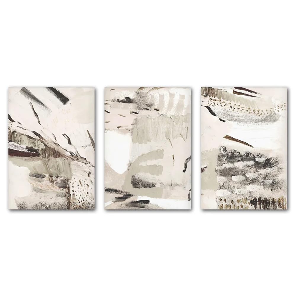 WUHBCZ Art Pictures-Abstract Nordic Posters And Prints Wall Art Canvas Painting Wall Pictures Artwork for Living Office Room Home Art Mural Decor-40 * 60cm/3PCS (No Frame)