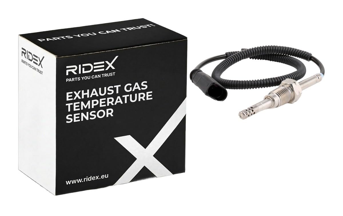 RIDEX 3938E0070 Sensore Temperatura gas scarico Compatibilità con VW Transporter T5 Van 7HA, 7HH, 7EA, 7EH