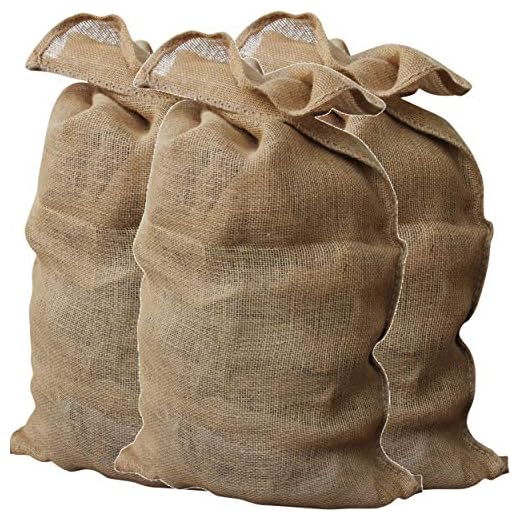 3 Sacs en Toile de Jute 340g/m2 Premium 135x65cm