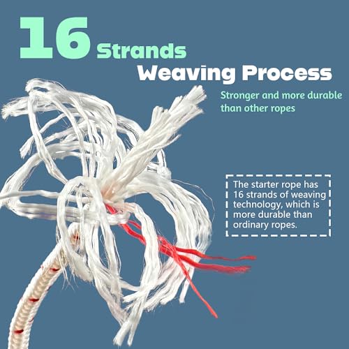 Lawn Mower Pull Cord Weaving Process