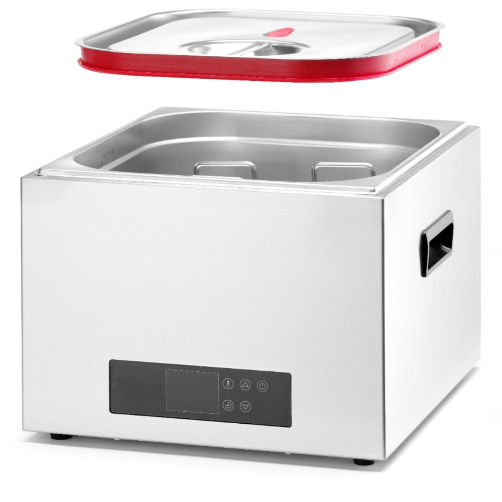 MBH - Sistema di sous vide GN 2/3 per ospitalità in acciaio inox. Sistema sous vide professionale con termostato regolabile