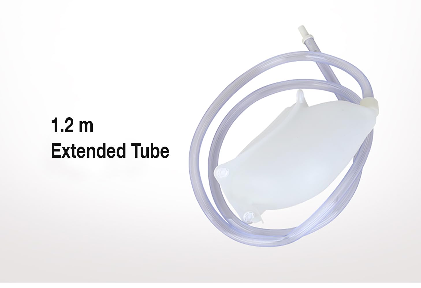 PRISMPICKS Urine Collector Silicone Urinal System for Elderly Men | Breathable Adjustable Reusable with Odour-Free 1 lt & 2 lt Urinary Drainage Bags for Elder Men, White/Grey/Blue 6