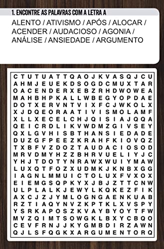 Livro Caça-Palavras 36: Nível Fácil/ Médio - 82 jogos para você se divertir e estimular o cérebro