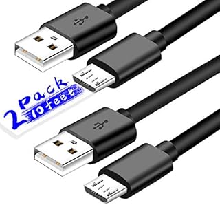 2Pack 10Ft Extra Long Micro USB Cable for Kindle fire Hd,Hdx 6
