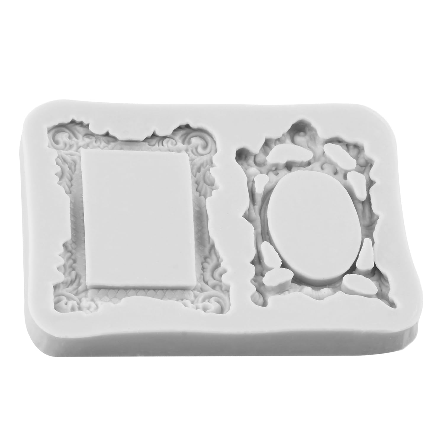 XMOLDNMS Moules en silicone pour cadres photo, fondants, cadres photo