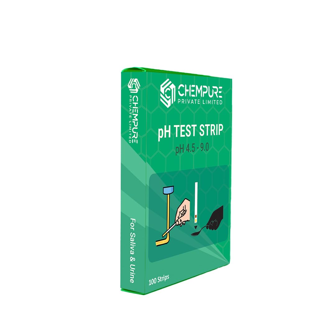 pH Test Strips for Saliva & Urine | pH Range 4.5–9.0 | Quick & Accurate Results | Easy Color Chart | Pack of 100-image-48