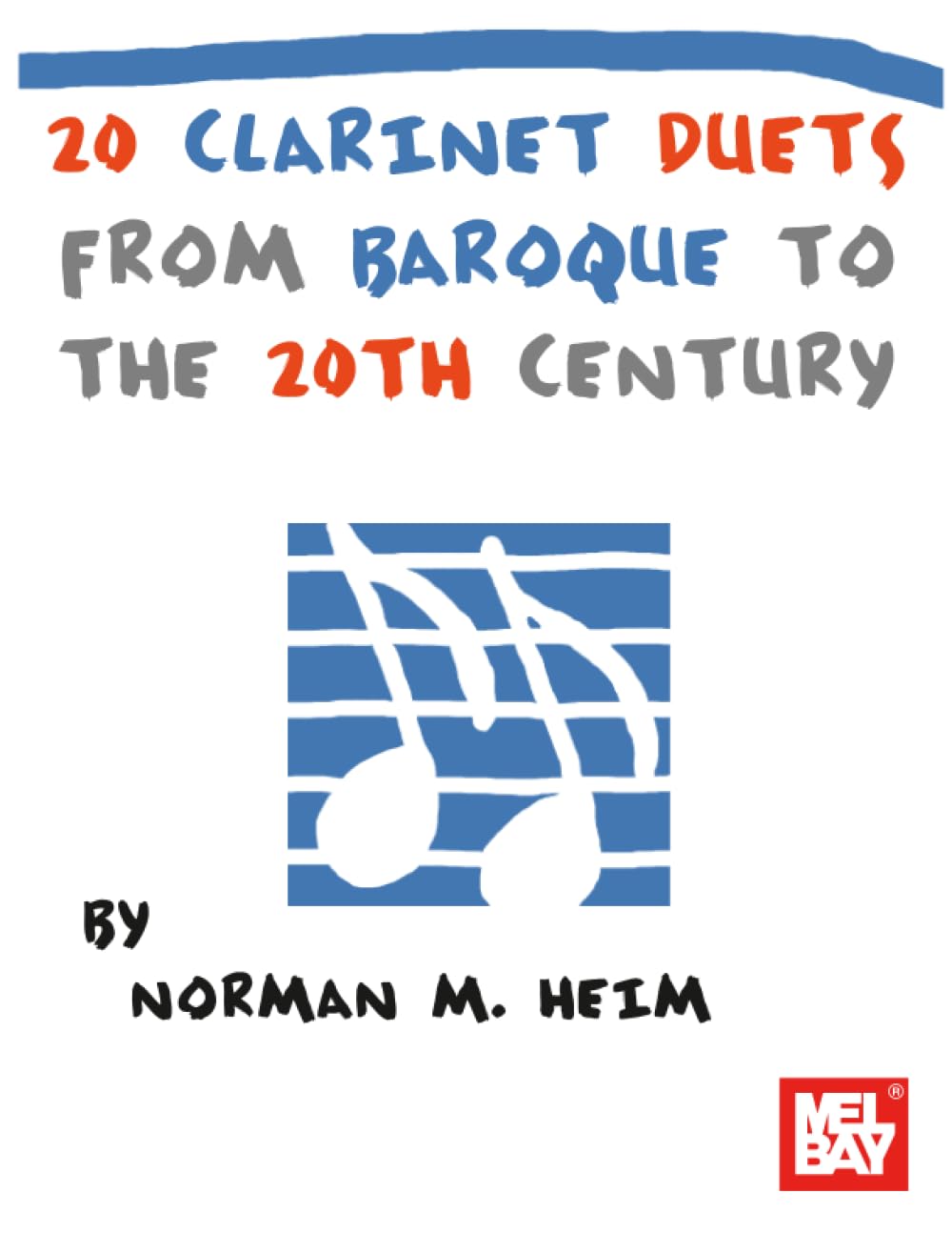 20 Clarinet Duets from Baroque to the 20th Century