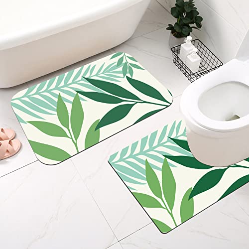 Tapis de sol vintage super absorbant à séchage rapide - Pour salle de bain ou salle de bain - Design floral - Antidérapant Cover