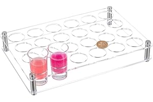NBEADS Shot Glass Holder Tray for Parties and Events