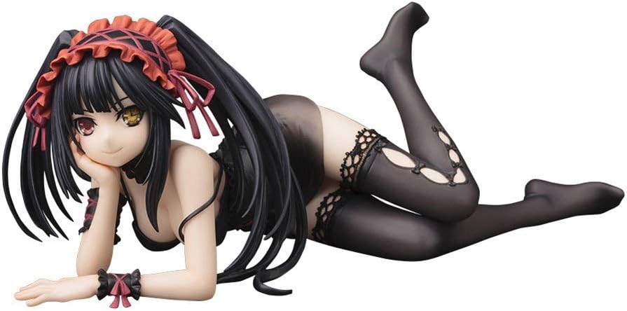 Date a Live Figures Pajamas Nightmare Tokisaki Kurumi Action Figure Anime Toy About 7.87 Inch