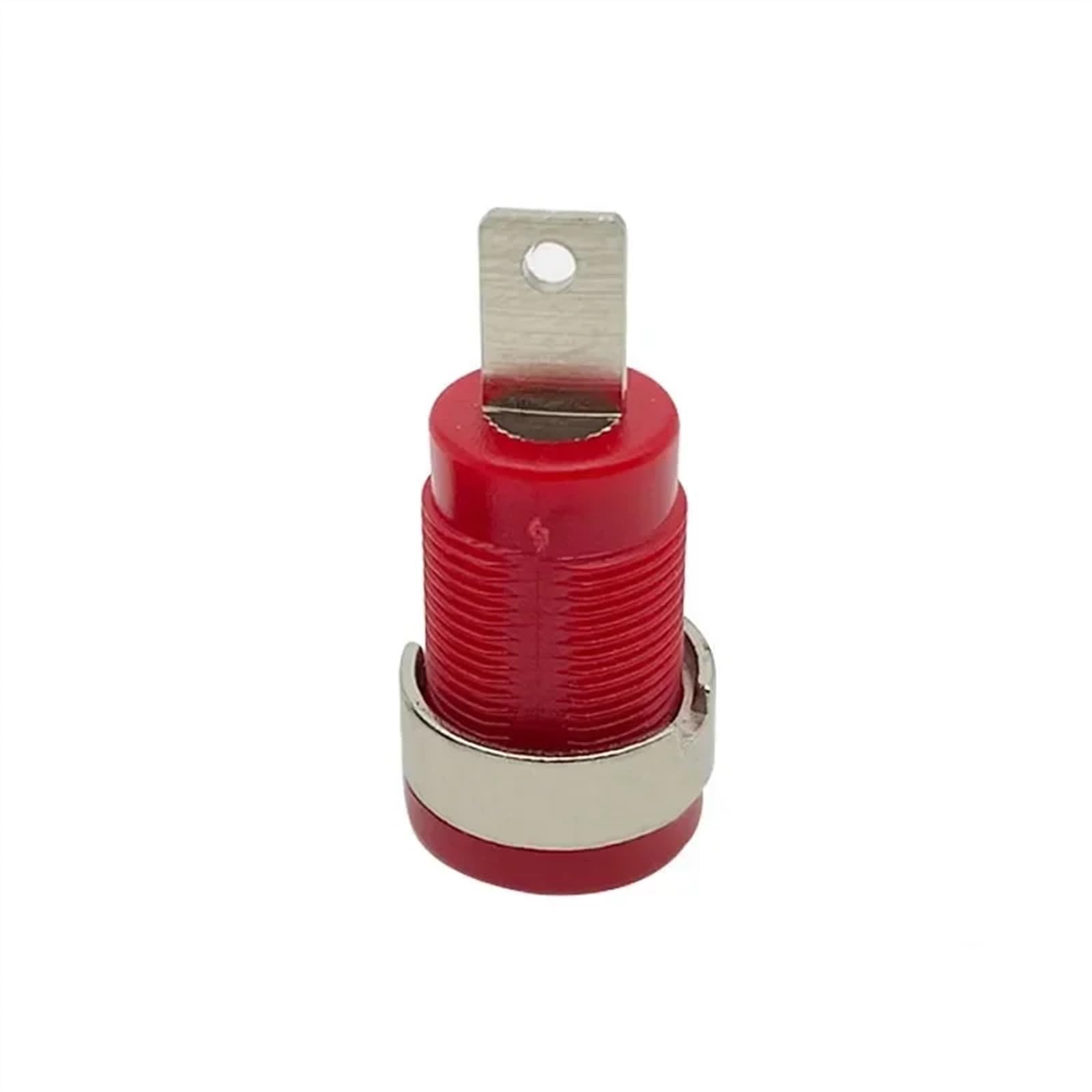 Fiches Banane Femelle de 4MM, 40 pièces, connecteur de Fil, tête Banane Femelle, Liaison d'instrument à Courant élevé, Panneau Post-isolé(Black)