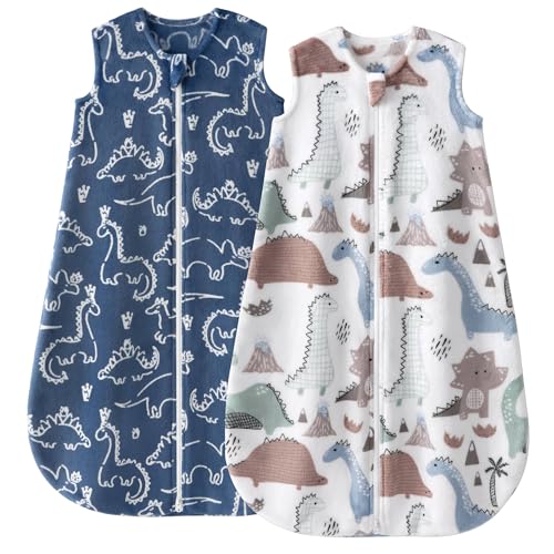 Image of Yoofoss Baby Sleep Sack 6-12 Months, 1.5 Tog Sleep Sack, Fleece Baby Wearable Blanket with 2-Way Zipper, Infant Sleeping Sack, Soft Warm Lightweight(Small)