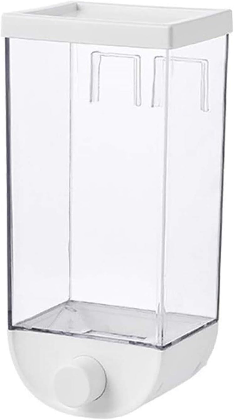 QWEWQE Grain Dispenser Wall Mount Organizer for Dry Food Storage