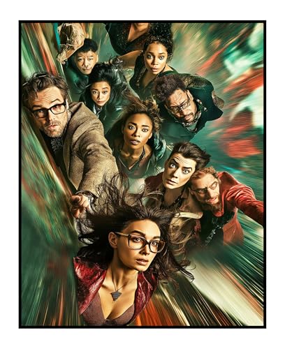Posterizer 1 pcs - movie superhero ensemble cast in action -2 - Movie & Cinema Art - Fantasy & Fiction Art - Living Room Bedroom Decor-08x10 unframed wall art